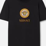 Versace Men’s Embroidery T-Shirts – Wholesale Export Stock Lot Supplier